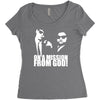 the blues brothers inspired on a mission from god funny Women's Triblend Scoop T-shirt