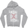 King of Hearts Zipper Hoodie