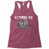 witness me 2 Racerback Tank