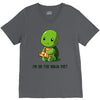 ninja diet (green) V-Neck Tee