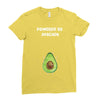 Powered By Avocado Ladies Fitted T-Shirt