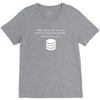 sql query funny V-Neck Tee