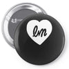little mix logo heart Pin-back button