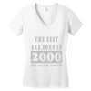 legends are born in 2000 hoodie 6 Women's V-Neck T-Shirt