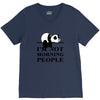 im Not Morning People V-Neck Tee