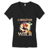 caregiver witch Women's V-Neck T-Shirt