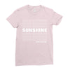 Good Morning Sunshine Ladies Fitted T-Shirt