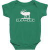 christmas gift elkaholic Baby Bodysuit