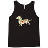 dachshund flower Tank Top