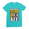 public cam Ladies Fitted T-Shirt