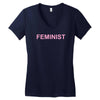 feminist Women's V-Neck T-Shirt