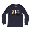 happy meowr Long Sleeve Shirts