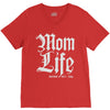 mom lifemom life V-Neck Tee