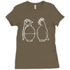 dove v's grenade banksy art Ladies Fitted T-Shirt