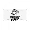 monkey man License Plate