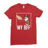 my bff Ladies Fitted T-Shirt