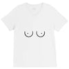 boobs boob V-Neck Tee