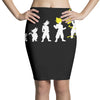 goku evolution Pencil Skirts
