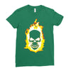 burning man Ladies Fitted T-Shirt