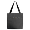 friends tv show parody christmas Tote Bags