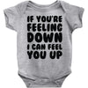 new rude birthday present Baby Onesie