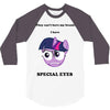 twilight has special eyes 3/4 Sleeve Shirt