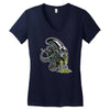 alien Women's V-Neck T-Shirt