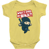 what's good my ninja Baby Onesie