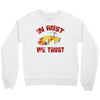 in rust we trust  rat beetle hot rod Crewneck Sweatshirt