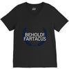 behold fartacus V-Neck Tee