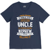 Super Cool Uncle Of A Freaking Awesome Nephew V-Neck Tee