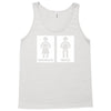 restroom sign sticker vinyl decal Tank Top