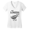 the losers club derry me est. 1958 boat Women's V-Neck T-Shirt