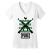 Pubg Women's V-Neck T-Shirt