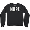 nope (2) Crewneck Sweatshirt