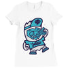 pizza yetee! Ladies Fitted T-Shirt