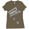 boombox Ladies Fitted T-Shirt
