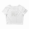 original blood type ipa positive craft beer Crop Top