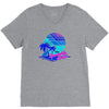 spaceship eart V-Neck Tee