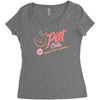 pitt cola Women's Triblend Scoop T-shirt