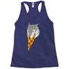pizza wolf Racerback Tank