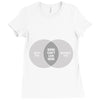 bono can't live here Ladies Fitted T-Shirt