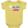 owl city retro Baby Onesie