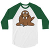 cokelat animal 3/4 Sleeve Shirt