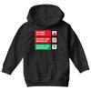 bat safety Youth Hoodie