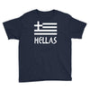 greece hellas greek flag Youth Tee