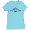 rex manning day Ladies Fitted T-Shirt
