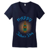 happy father's day Women's V-Neck T-Shirt