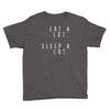 eat and sleep is what i do Youth Tee