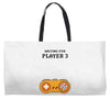 Waiting for Player 3 Gamer Weekender Totes
